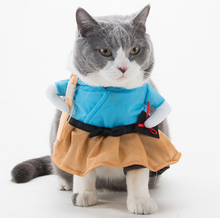 Load image into Gallery viewer, Pet Dog Cat Transformed Clothes Upright Clothes Halloween Pet Dress
