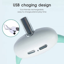 Load image into Gallery viewer, Automatic Cat Toy Smart Laser Teasing Cat Collar Electric USB Charging Kitten
