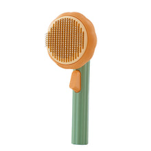Load image into Gallery viewer, Pet Cat Brush Hand-held Steel Wire Self-cleaning Comb Looper For Hair Removal
