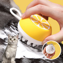 Load image into Gallery viewer, Pet Dog Cat Bath Brush 2-in-1 Pet
